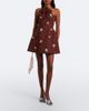 Shushu/Tong Shushu/Tong Embellished halterneck cotton minidress - 2