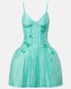 Shushu/Tong Shushu/Tong Embellished linen-blend minidress - 1