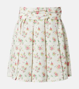 Shushu/Tong Shushu/Tong Floral pleated miniskirt