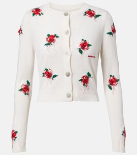 Shushu/Tong Shushu/Tong Floral wool cardigan