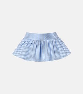 Shushu/Tong Shushu/Tong Gathered gingham cotton skort