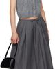 SHUSHU/TONG SHUSHU/TONG Gray Sleeveless Cardigan - 4