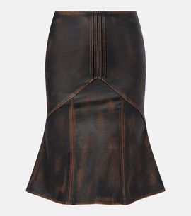 Shushu/Tong Shushu/Tong Leather midi skirt