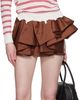 SHUSHU/TONG SHUSHU/TONG Off-White & Red Striped Long-Sleeve Knit Polo - 4
