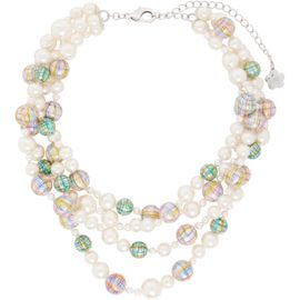 SHUSHU/TONG SHUSHU/TONG Painted Faux-Pearl Layered Necklace