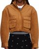 SHUSHU/TONG SHUSHU/TONG Tan 3D Pocket Wide-Sleeve Jacket - 1