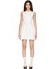SHUSHU/TONG SHUSHU/TONG White Bow Detail Ruffled Minidress - 1