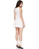 SHUSHU/TONG SHUSHU/TONG White Bow Detail Ruffled Minidress - 3