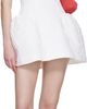 SHUSHU/TONG SHUSHU/TONG White Lace Trim Bustier Minidress - 4