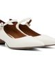 SHUSHU/TONG SHUSHU/TONG White Low-Heel Mary Jane Heels - 4
