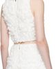 SHUSHU/TONG SHUSHU/TONG White Ruffle Trim Sleeveless Top - 3