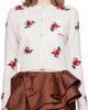 SHUSHU/TONG SHUSHU/TONG White Threadwork Knit Cardigan - 1