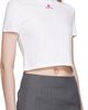 SHUSHU/TONG SHUSHU/TONG White Wave Lace Collar T-shirt - 2