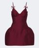 Shushu/Tong Shushu/Tong Wool and silk-blend bustier dress - 1
