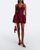 Shushu/Tong Shushu/Tong Wool and silk-blend bustier dress - 2