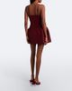 Shushu/Tong Shushu/Tong Wool and silk-blend bustier dress - 5