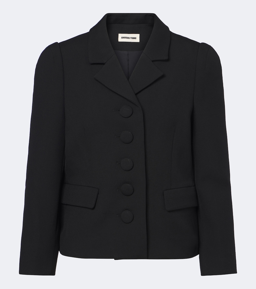 Shushu/Tong - SSENSE Exclusive Black Sailor Collar Jacket