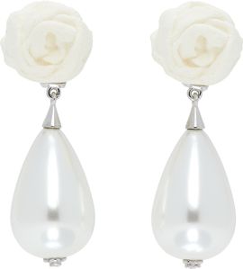 SHUSHU/TONG SHUSHU/TONG YVMIN Edition Paper Ball Faux-Pearl Pendant Earrings