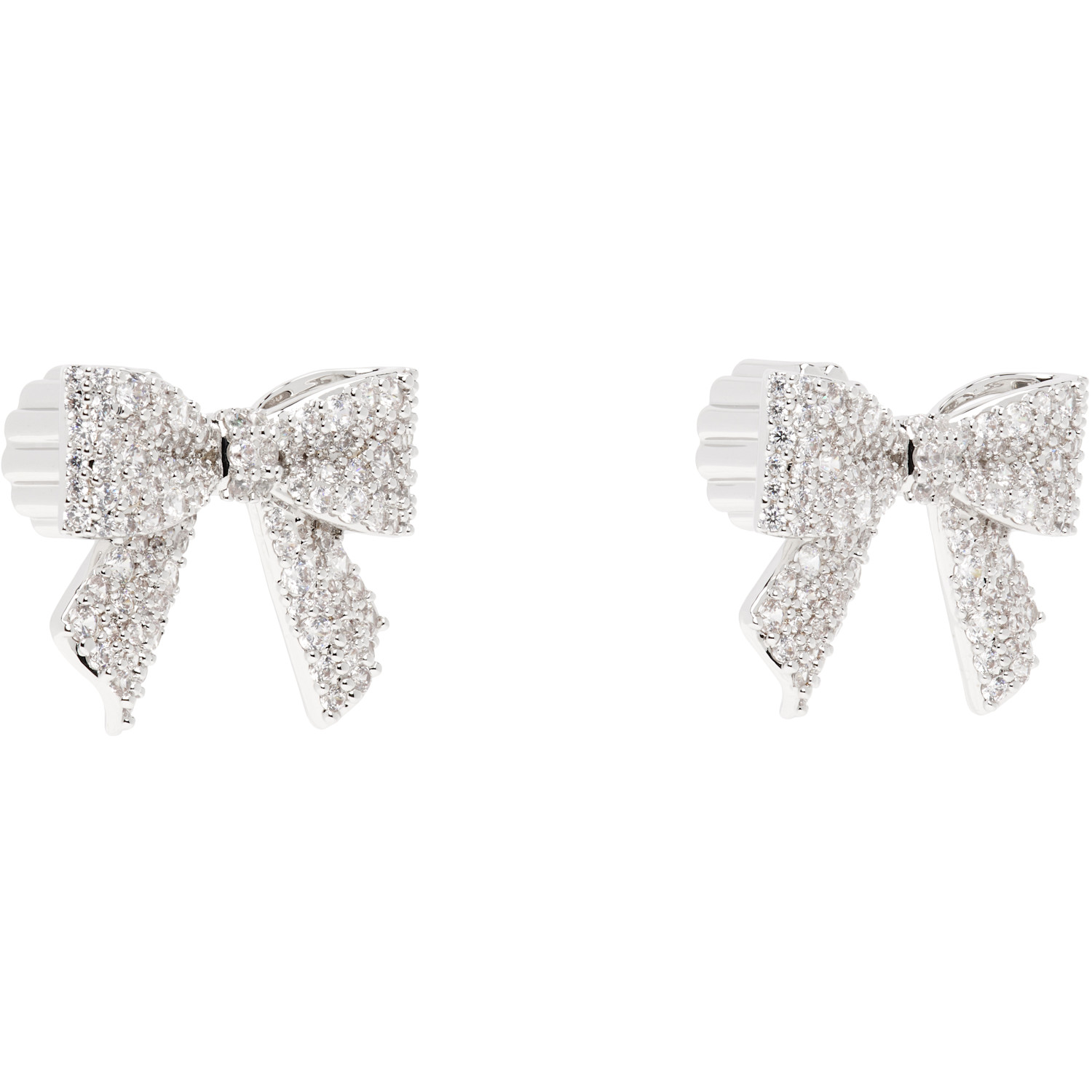 SHUSHU/TONG - YVMIN Edition Pave Bowknot Earrings