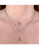 Shy Creation Shy Creation 14K Gold Kate Diamond Link Pendant Necklace, 15-18 - 2