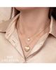 Shy Creation Shy Creation 14K Yellow Gold Diamond Heart Pendant Necklace, 18 - 2