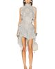 SIEDRES SIEDRES Bonnie Metallic Knit Halter Dress - 1