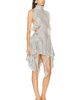 SIEDRES SIEDRES Bonnie Metallic Knit Halter Dress - 2