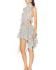 SIEDRES SIEDRES Bonnie Metallic Knit Halter Dress - 3