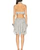 SIEDRES SIEDRES Bonnie Metallic Knit Halter Dress - 4