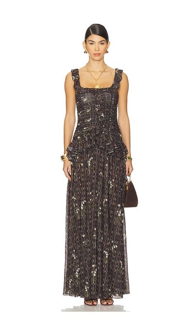 staud romy dress brown Staud Romy Dress White