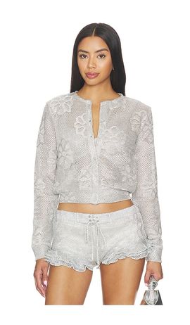 SIEDRES SIEDRES Poli Metallic Knit Cardigan