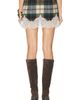 SIEDRES SIEDRES Witz Lace Trim Mini Skirt - 4