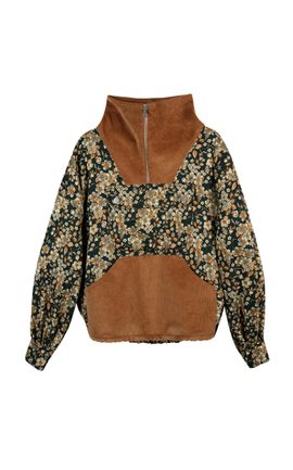 SIEDRÉS SIEDRÉS Briza CottonBlend Floral Hoodie