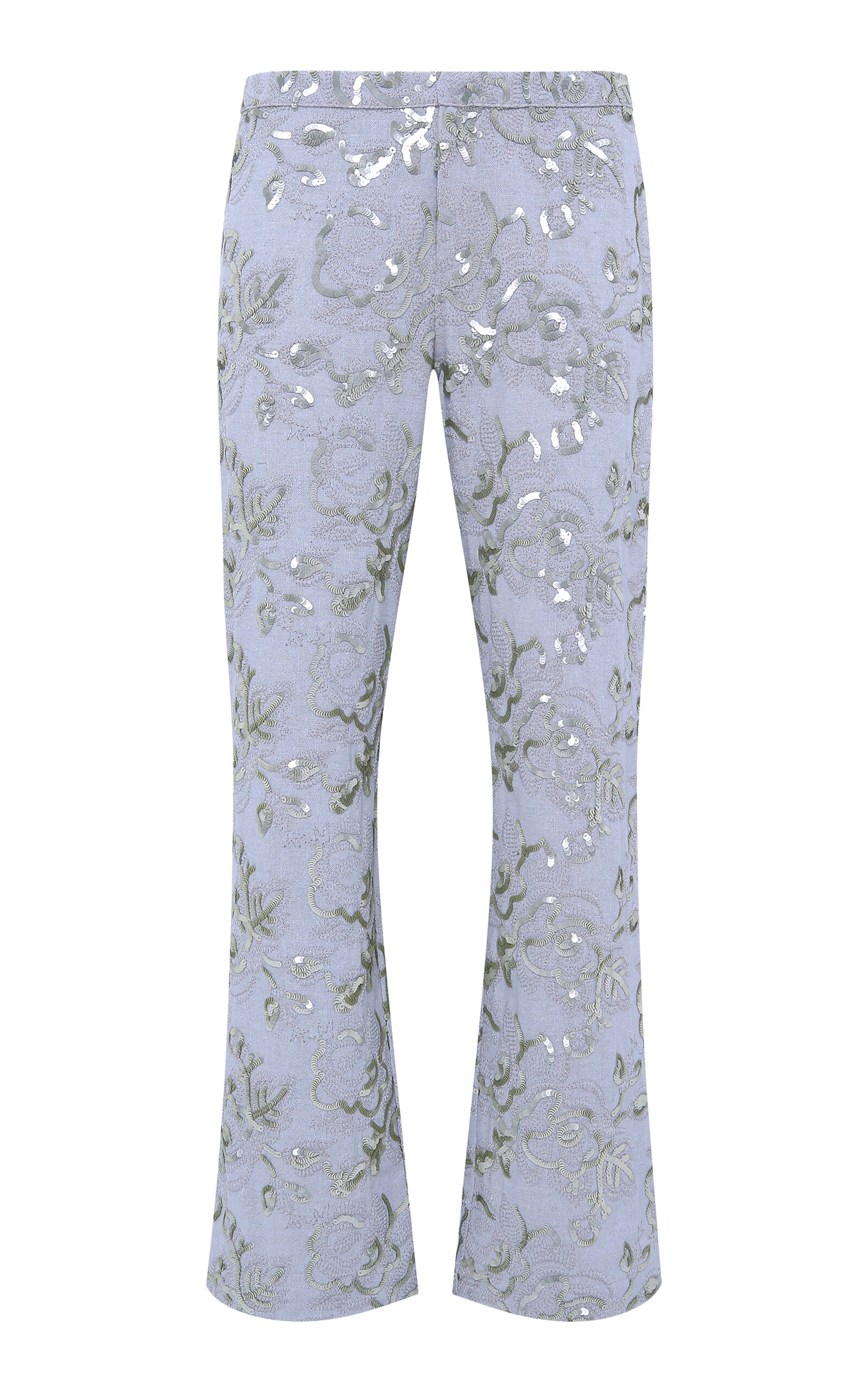 SIEDRÉS SIEDRÉS Cera Sequined StraightLeg Pants Metallic EU 32