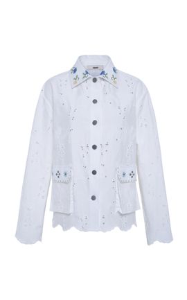 SIEDRÉS SIEDRÉS Elodie CottonBlend Embellished Jacket