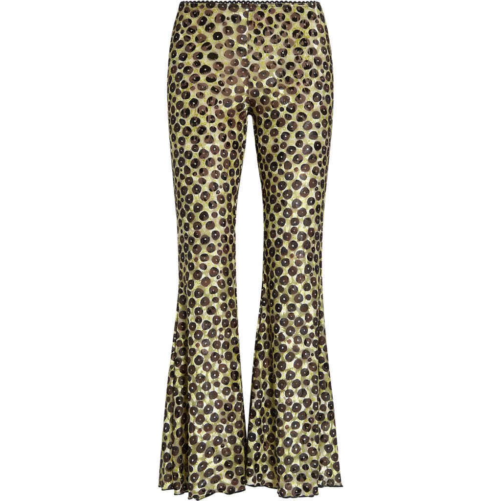 Siedrés Siedrés Jeslynn Velvet Devoré Flared Pants