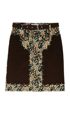 SIEDRÉS SIEDRÉS Kendra CottonBlend Embellished Skirt