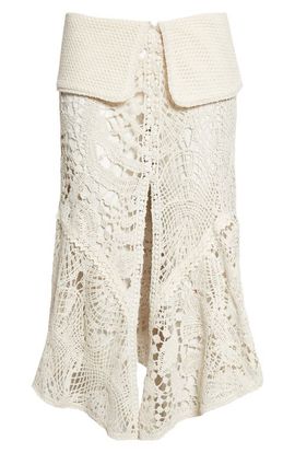 Siedrés Siedrés Rita Lace Cover-Up Skirt