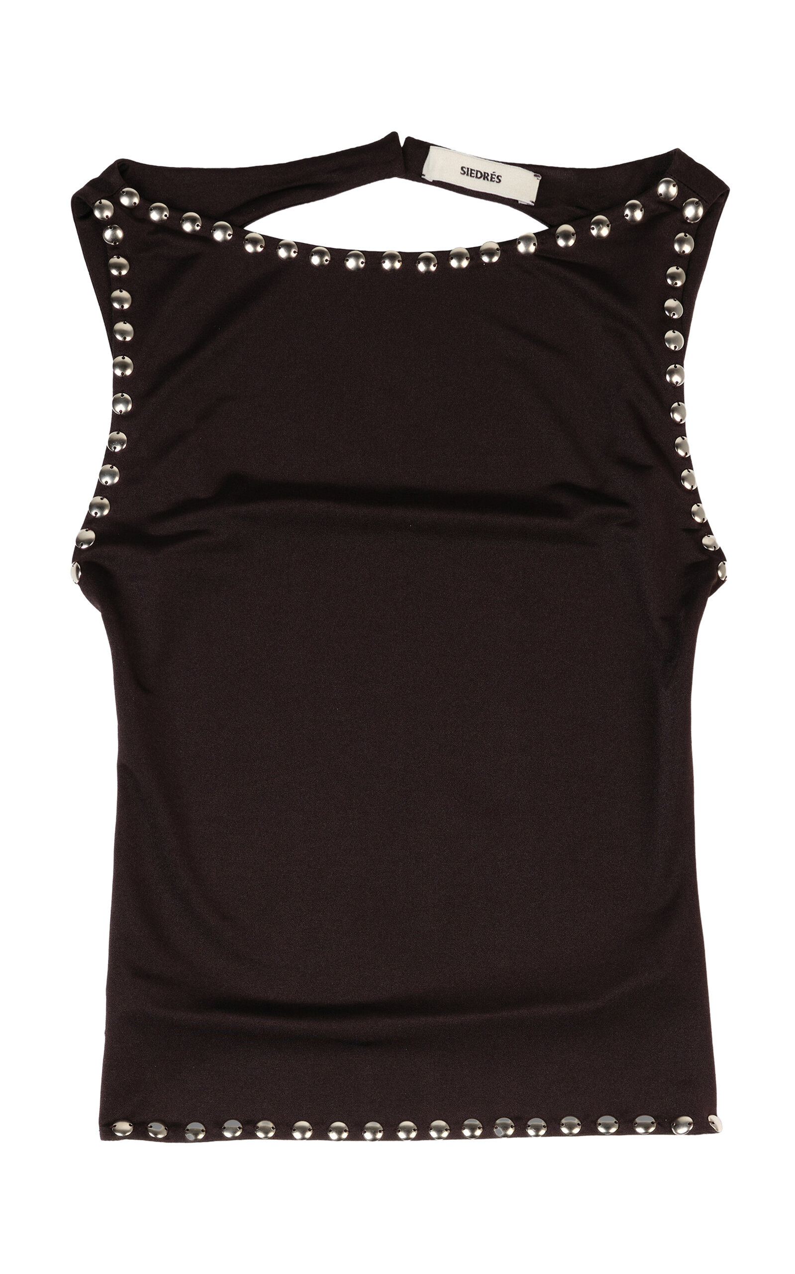 SIEDRÉS SIEDRÉS Zelna Studded Cutout Tank Top