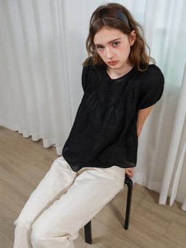 SIEERING Pound Blouse [Black]