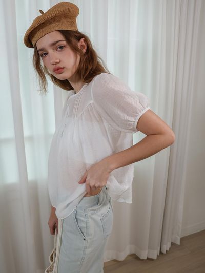 SIEERING Pound Blouse [Ivory]