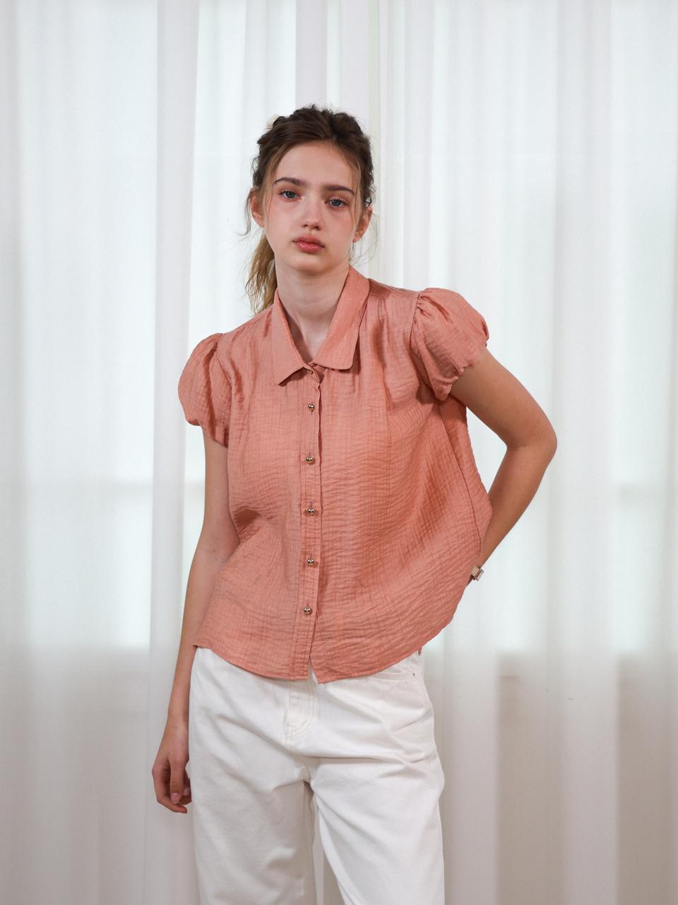 SIEERING Puff Blouse [Pink]