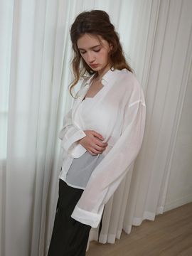 SIEERING Silky Shirt [Ivory]