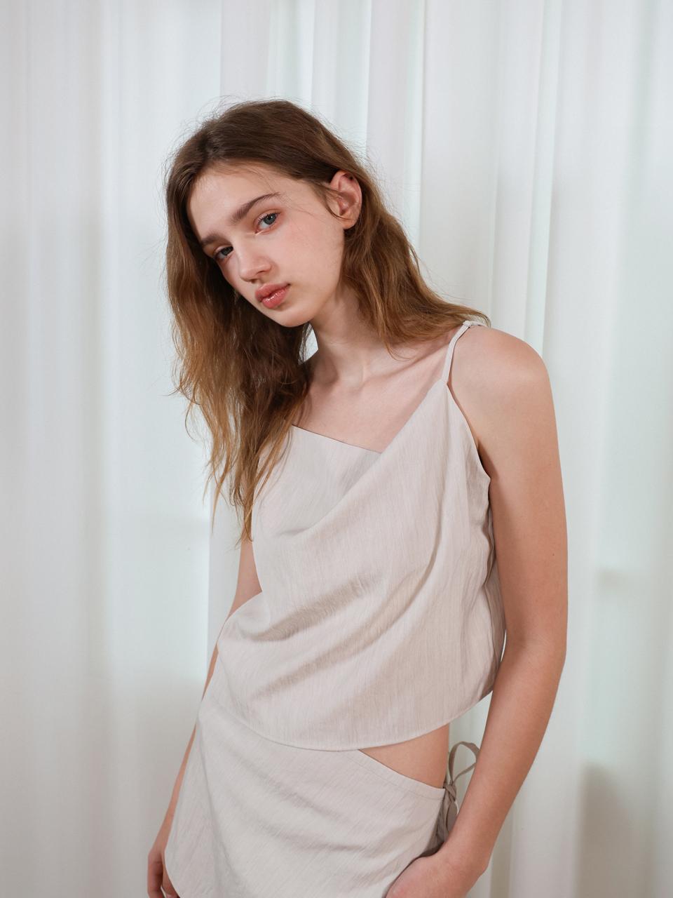 SIEERING Top Blouse [beige]