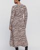 Siempre Animal Print Sweater Midi Dress - 9