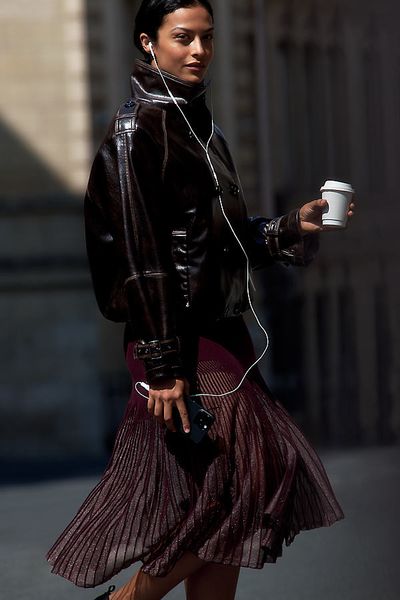 Siempre Asymmetrical Pleated Hem Midi Dress