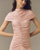 Siempre Micro-Cape Jersey Maxi Dress - 2
