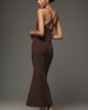 Siempre Sheer Panel Maxi Dress - 4