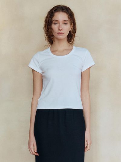 sienne Essential T-shirt (WHITE)