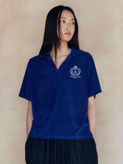 sienne Fia Terry T-Shirt [Blue]